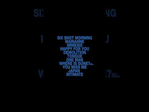 Tracklist. @rosalia
