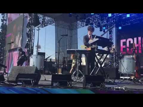 Echosmith performed "Get into my car" first time live 2017