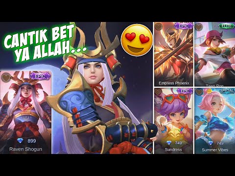 NEW SKIN FREYA, PHARSA, NANA, ANGELA, WANWAN - NEW SKIN FREYA, PHARSA, NANA, ANGELA, WANWAN
