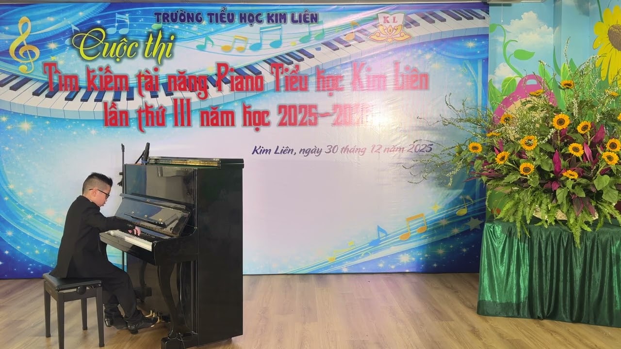 Giải Nhất - Trương Đăng Khôi - 4G - Tìm kiếm tài năng Piano lần thứ III