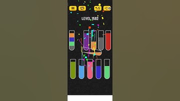 water sort puzzle - level 1592