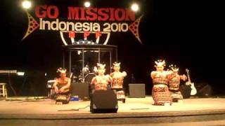 Cerana Dance from Timor in Go-Mission, Indonesia 2010