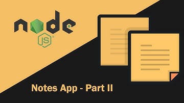 Node JS Tutorial for Beginners - Notes App - Getting User Input