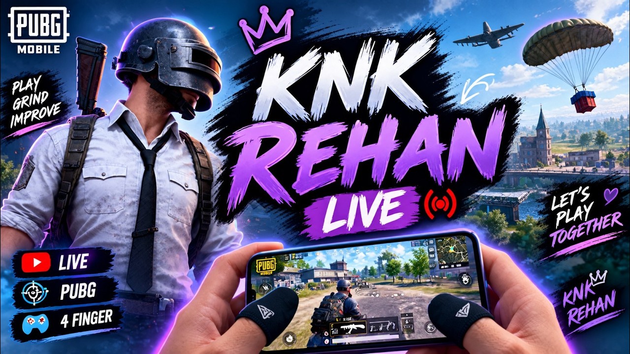 Mobile Player Playing in an Emulator Lobby and Causing Absolute Destruction 🔥[KNK REHAN LIVE]
