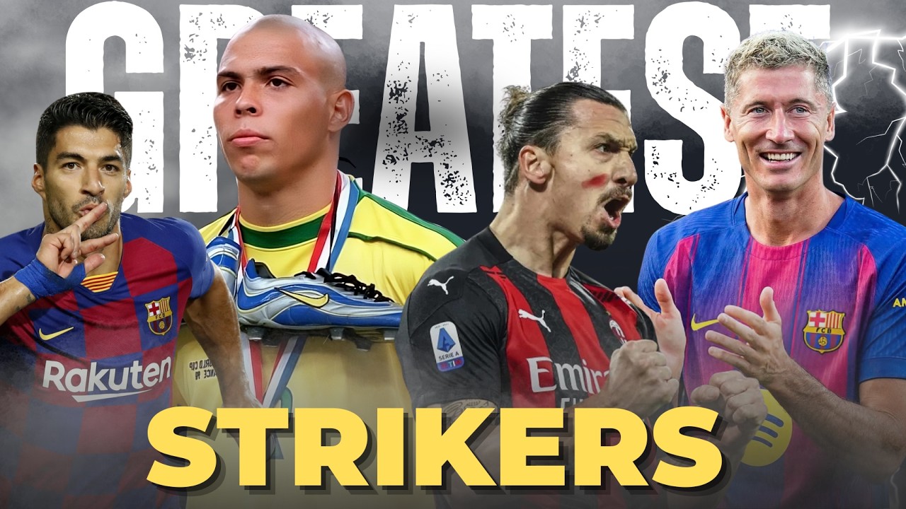 🔥Top 10 Greatest Strikers of ALL TIME 🏆 | Football’s Ultimate Goal Machines 🚀