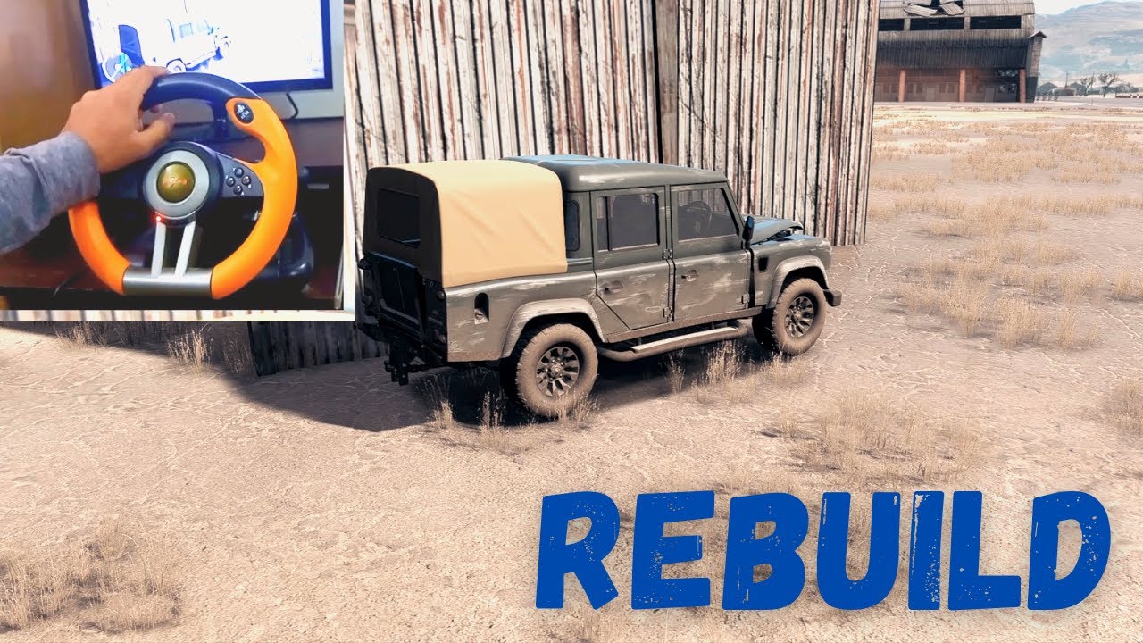 NFS Payback Land Rover Defender 110 Rebuild Steering Wheel gameplay 2022