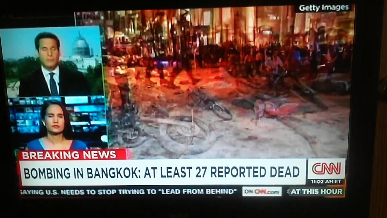 BOMBING IN THAILAND'S TIME SQUARE! PRAY FOR THEM!