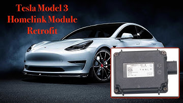 Tesla Model 3 Homelink Retrofit