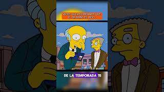 VECES QUE RECORDAMOS LO VIEJO QUE ES EL SR BURNS EN LOS SIMPSONS | #shorts #simpsons #cartoon