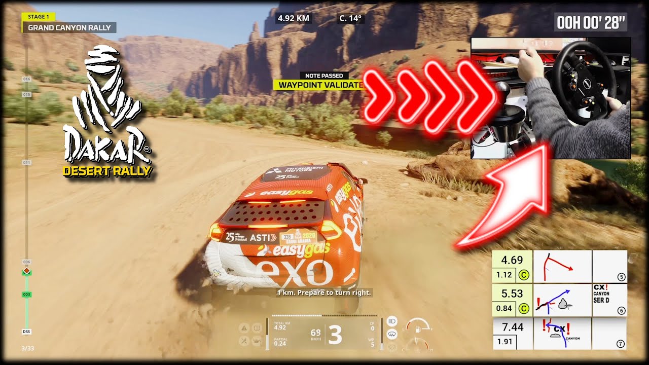 【Update】Mitsubishi Eclipse Cross Grand Canyon / Dakar Desert Rally Thrustmaster T300RS PS5 PC