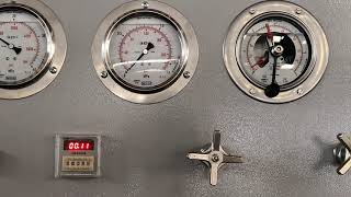 Butterfly valve test bench; butterfly valve performance test; butterfly valve pressure test