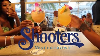 Girls night out with my friends at Shooters Waterfront
