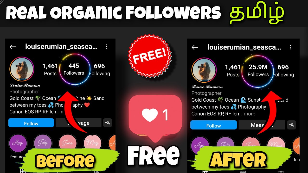 Instagram Followers Increase Tamil ✅ How to increase followers on Instagram in Tamil