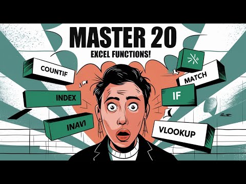 20 Most useful Excel Functions You MUST Know