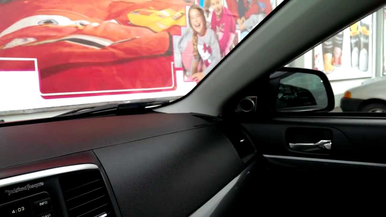Mitsubishi Lancer Sportback Auto Fold Mirrors 1 YouTube