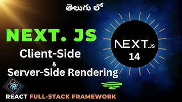 8. Next JS Client-Side and Server-Side Rendering