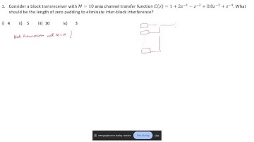 Multirate-DSP problem solving sesssion week-10