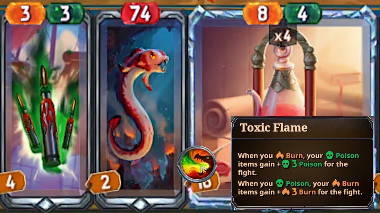 [The Bazaar] Toxic Flame Is So Strong YouTube
