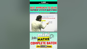 Number System Tricks Questions Shorts🔥🔥 || #maths #mathsshorttrick #LAB #utkarshsir #shorts