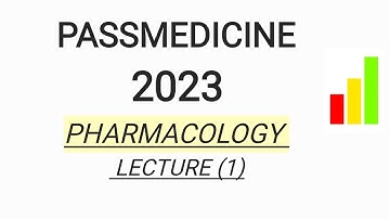 MRCP PART _1 PASSMEDICINE 2023 PHARMACOLOGY LECTURE _1