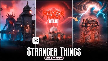 Make STRANGER THINGS Style Reel on Mobile | Viral Edit Tutorial | Rahul Royzzz