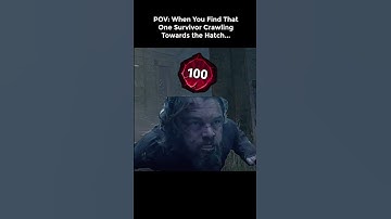 POV: When You Find that One Survivor Crawling Towards the Hatch...