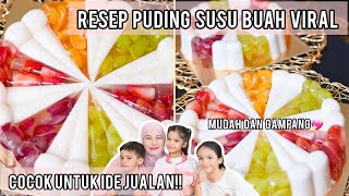 Cooking With Tasyi Eps 139  Resep Puding Susu Buah Viral Cocok Untuk Ide Jualanmurah Dan Gdanang