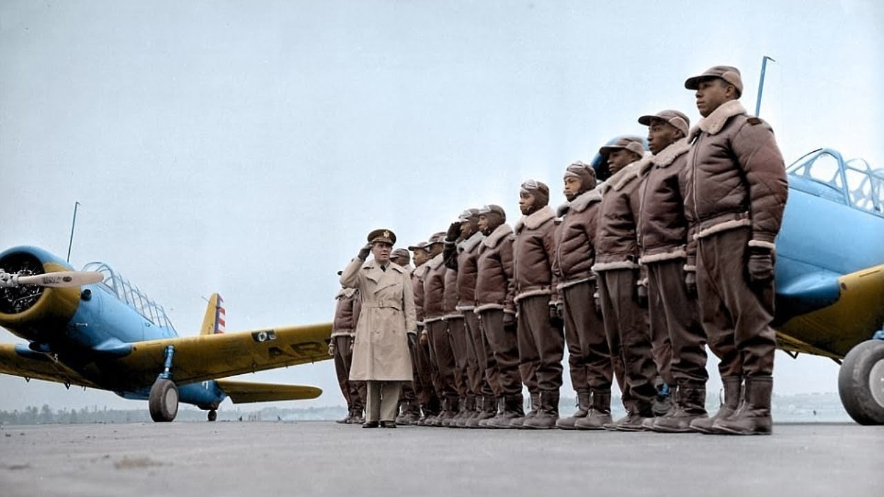 Why German Pilots Feared The Tuskegee Airmen "Red Tails" Fighter Escorts