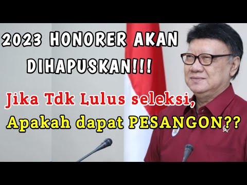 Honorer 2023 dihapuskan,