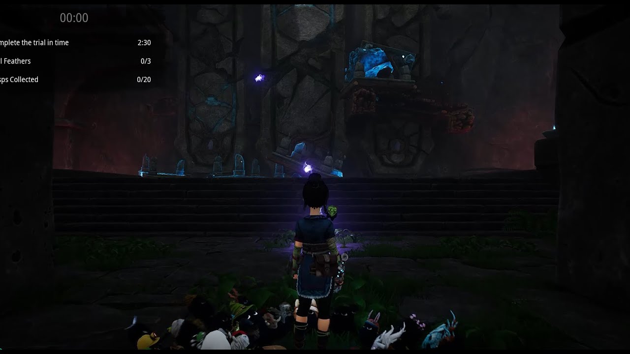 Kena: Bridge Of Spirits Collapsed Quarry trial Speedrun (