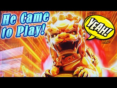 Triple Up! Fu Dog Came to Play in Mighty Cash Ultra at the Peppermill Casino!