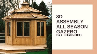 Cedarshed All Season Gazebo Kit