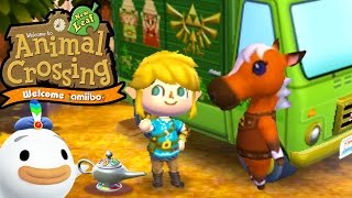 Animal Crossing: New Leaf Welcome amiibo Update! - Epona RV Zelda Items - 3DS Gameplay Walkthrough - YouTube