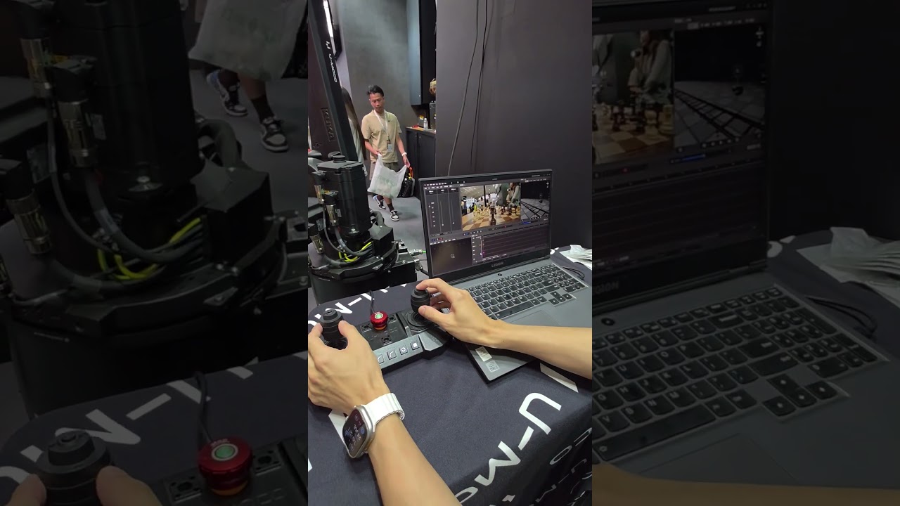 Роборука для кино от u-moco с новым по на Кино выставке в Пекине BIRTV 2025