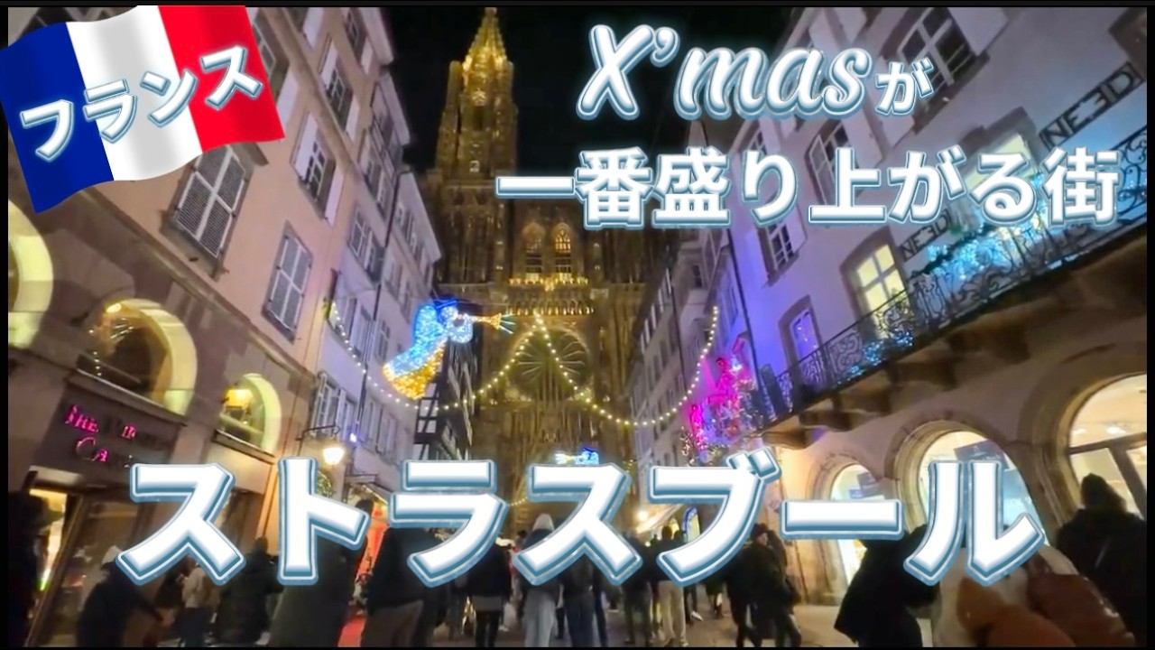 🇫🇷I took a day trip from Paris to Strasbourg, a super-famous