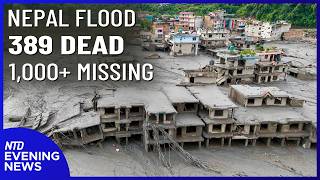 Growing Threat Of 2nd Nepal Flood; Trump Officially Renames Lake | NTD Evening News (Aug. 27)