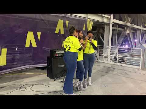 The Shindellas Sing the National Anthem for Nashville Soccer Club