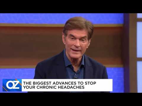 Dr Oz talks about CEFALY migraine device for migraine treatment and prevention
