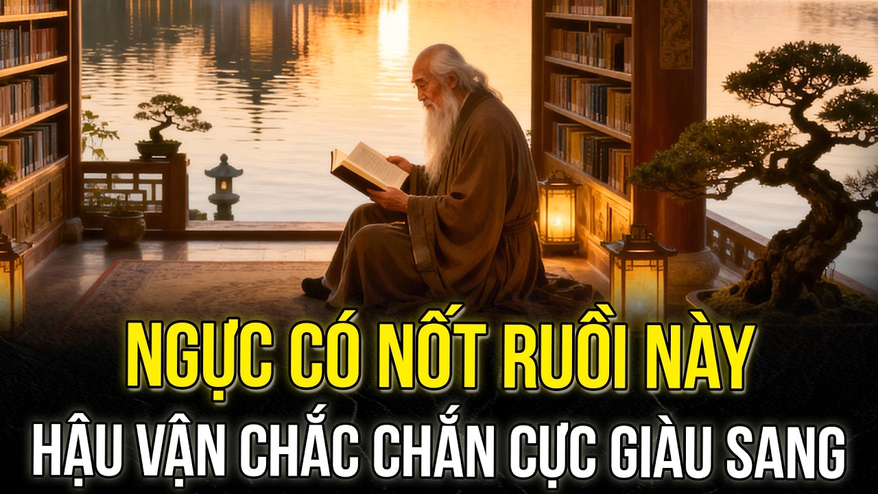 Phụ Nữ Có Nốt Ruồi Này Ở NGỰC: Vận Mệnh Cực Tốt, Càng Già Càng Giàu To!|TRÍ TUỆ TINH HOA
