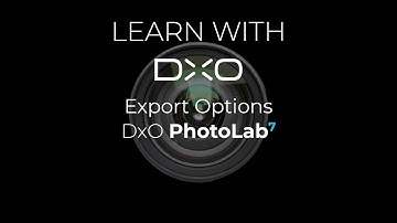 Export your images with DxO PhotoLab 7