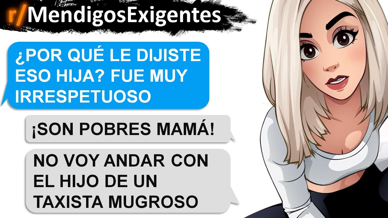 Chica asiática rechaza a un chico por pobre Mendigos