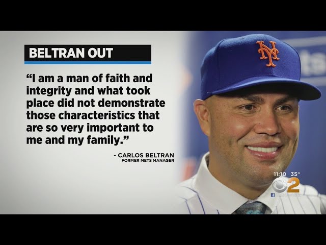 Mets Part Ways With Manager Carlos Beltran 