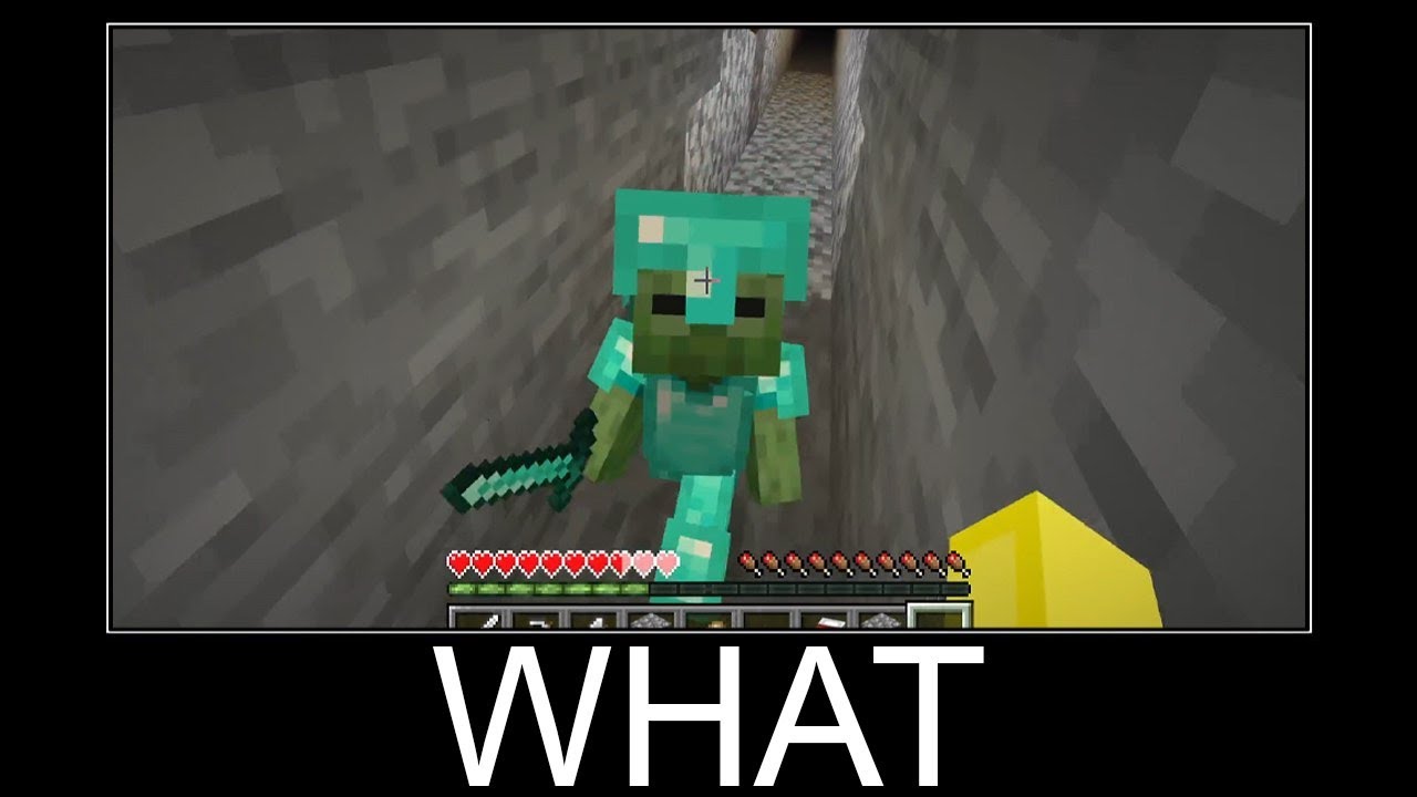 Minecraft WAIT WHAT meme 24/7 Livestream #698 - YouTube