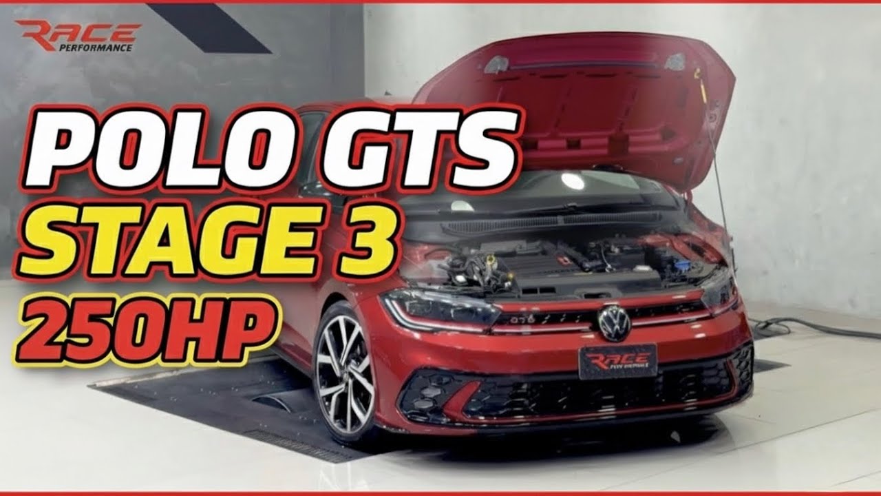 VW POLO GTS STAGE 3! RECEITA BARATA E CONFIÁVEL 