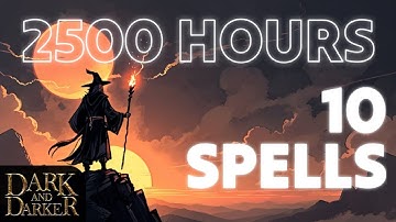 How a 2500 Hour WIZARD Plays SOLOS - Dark and Darker