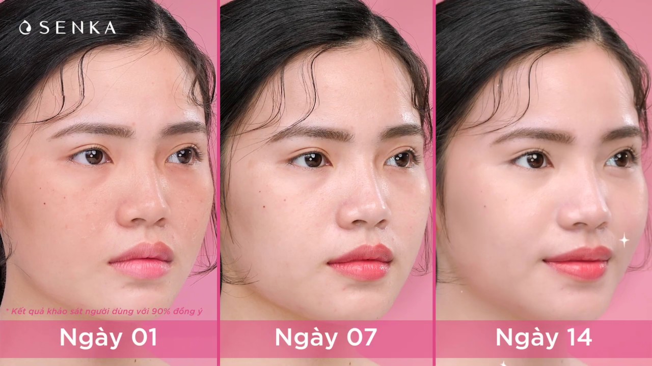 SENKA | DƯỠNG DA TRẮNG HỒNG VỚI 2 BƯỚC LOTION & SERUM - youtube