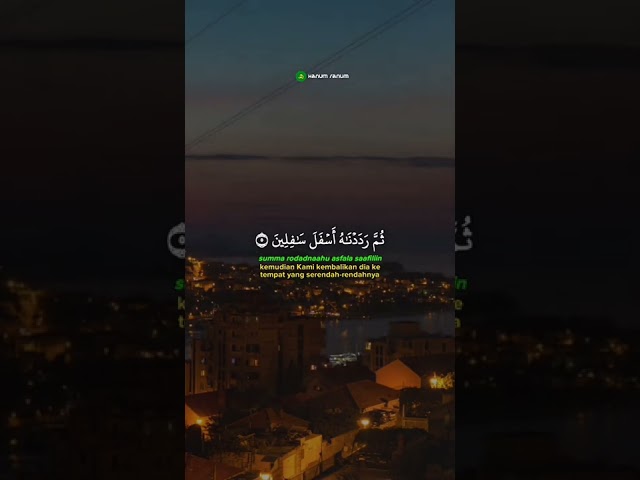 Surah At Tin, Pahala Yang Tak Terputus, Bacaan Al Quran Merdu Salim Bahanan class=