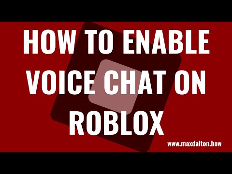 Roblox voice chat TUTORIAL 