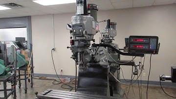 Bridgeport Series I Knee mill with 2-Axis DRO
