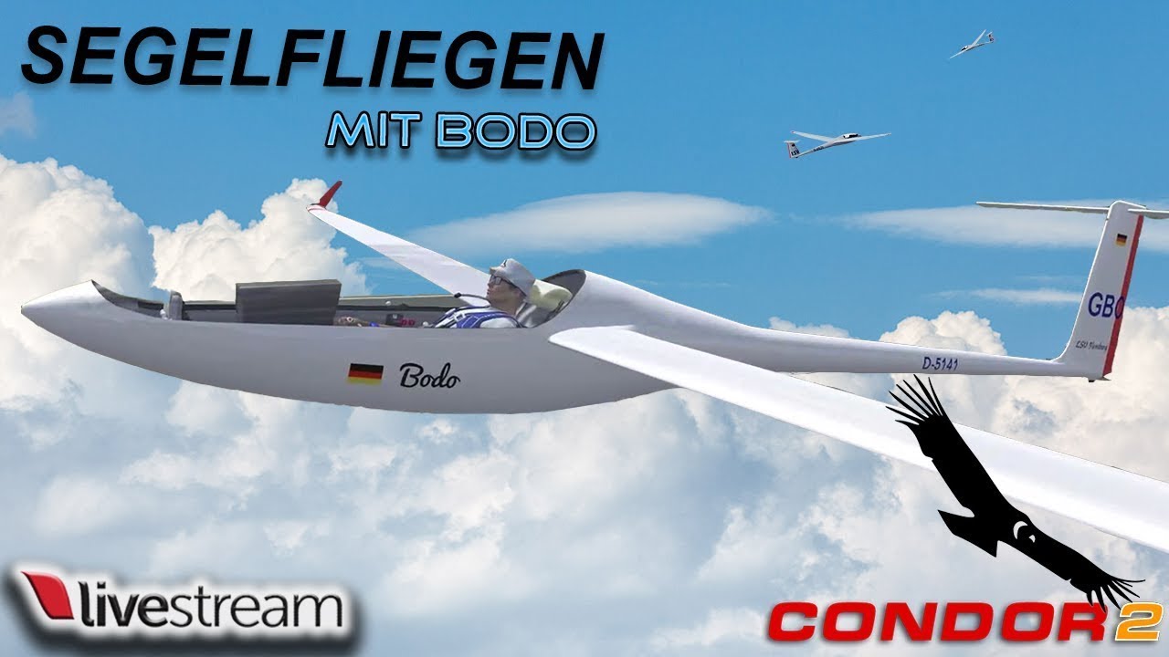 Condor 2 Segelflugsimulator mit Bodo